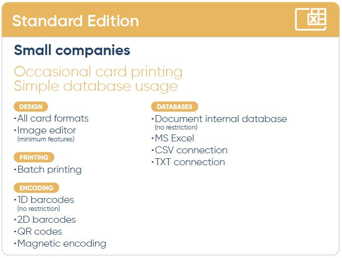 ID-ALL Starter Edition Card Creation Software - IDALL-E1