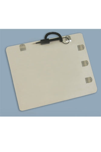 9" x 13" TEMPboard Clipboard - For TEMPlog Sign-In System - 05401