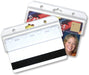 Frosted Horizontal Half Card Holder - 1840-8000, Qty = 50