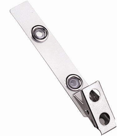 Mylar Strap Clip with 2-Hole NPS Clip (2-3/4") - 2110-1100, Qty = 100