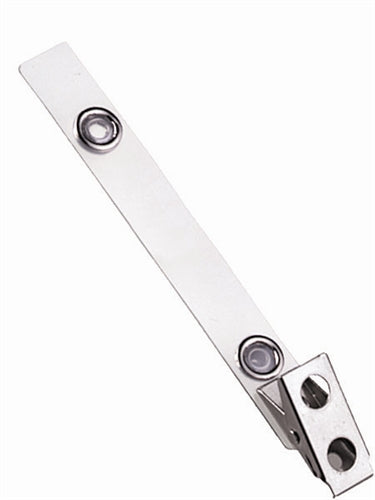 Mylar Strap Clip with 2-Hole NPS Clip (4") - 2110-1150, Qty = 100