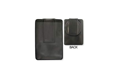 Magnetic Single Pocket Vertical Badge Holder With Circular Flap - Credit Card Size - 501-R, Qty = 50