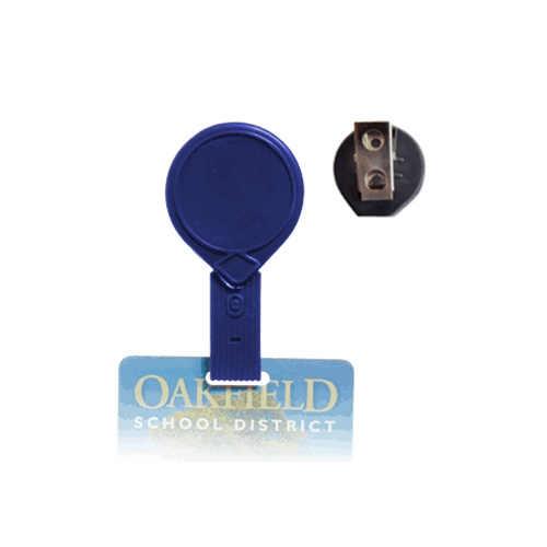 Twist-Free Mini-Bak Badge Reel with Swivel Clip, Qty = 25