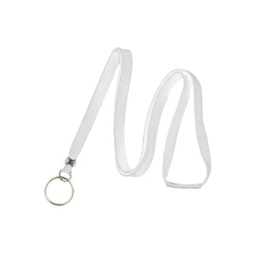 3/8" Polyester Lanyard with Breakaway and Split Ring, Qty = 100