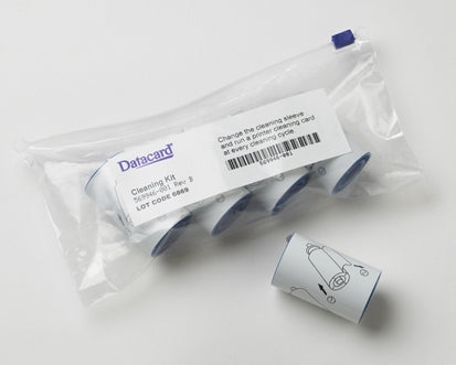 Datacard Adhesive Cleaning Sleeve Kit - DCD-569946-001
