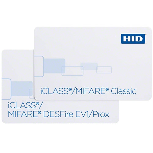 HID 2620 iClass MIFARE Classic or MIFARE DESFire EV1 Composite Prox Card