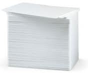 Zebra 15 mil White PVC Cards with Writable Back - ZCD-104523-117