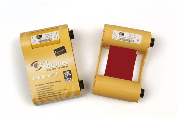 Zebra Load-N-Go Red Monochrome Ribbon for ZXP Series 3 - ZCD-800033-802